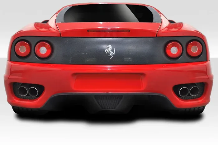 1999-2004 Ferrari 360 Modena Duraflex Challenge Look Rear Bumper Cover – 1 Piece