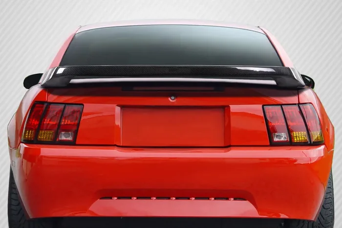 1999-2004 Ford Mustang Carbon Creations S351 Look Rear Wing Spoiler – 1 Piece