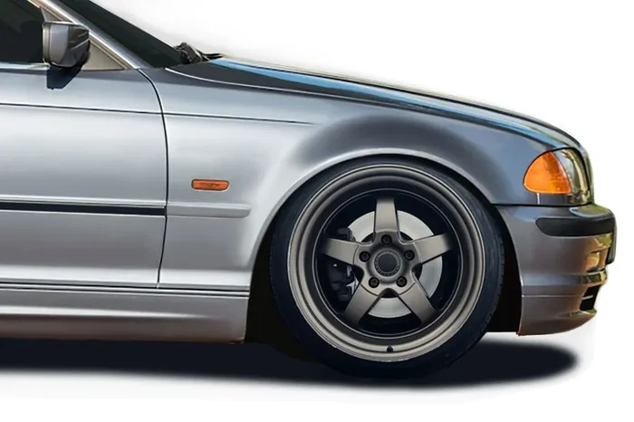 1999-2005 BMW 3 Series E46 4DR Duraflex Alpine Speed Front Fenders ( +30MM ) – 2 Pieces