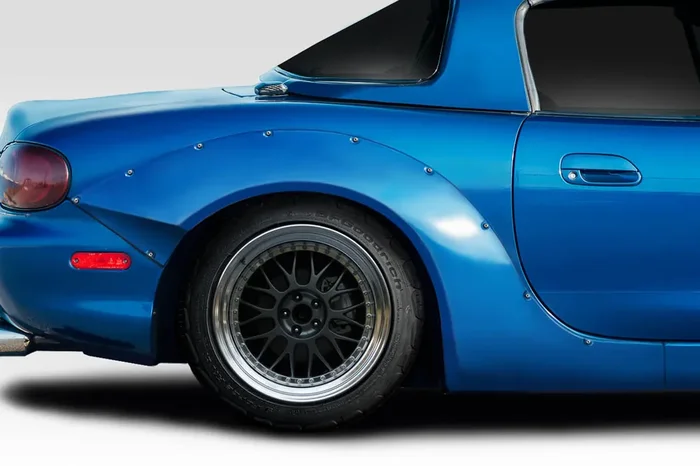 1999-2005 Mazda Miata Duraflex RBS Wide Body Rear Fender Flares – 2 Piece (+80 MM)