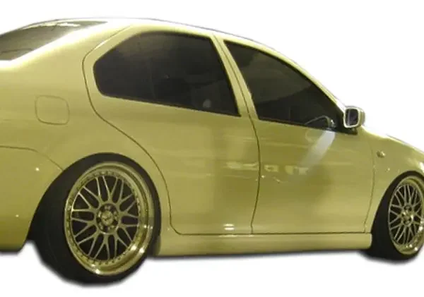 1999-2005 Volkswagen Golf GTI Duraflex Vortex Look Side Skirts Rocker Panels – 2 Piece