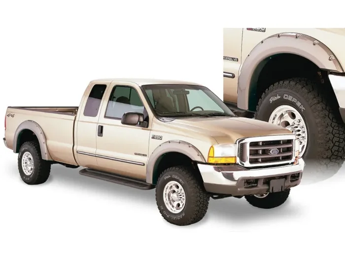 1999-2007 Ford F250 & F350 Bushwacker Pocket-Style Fender Flares | 20914-02