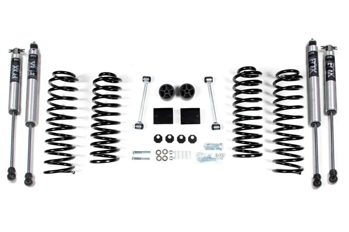 2 Inch Lift Kit – Coil Spring – Jeep Wrangler JK (07-11) 4-Door BDS1402FS