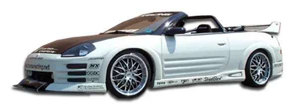 2000-2005 Mitsubishi Eclipse Duraflex Shine Side Skirts Rocker Panels – 2 Piece