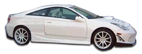 2000-2005 Toyota Celica Duraflex Bomber Side Skirts Rocker Panels – 2 Piece