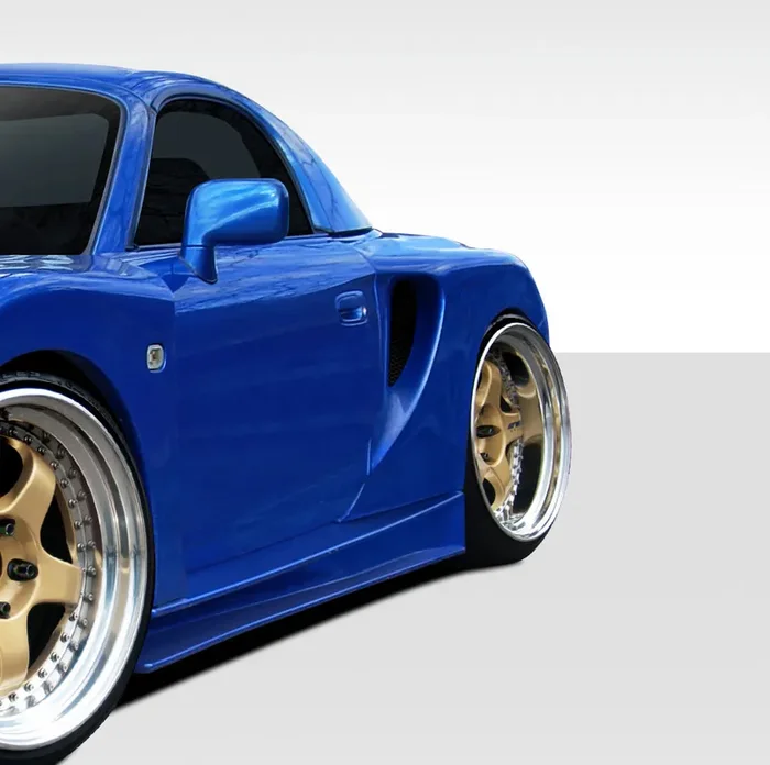 2000-2005 Toyota MRS MR2 Spyder Duraflex TD3000 Wide Body Rear Fenders – 2 Piece