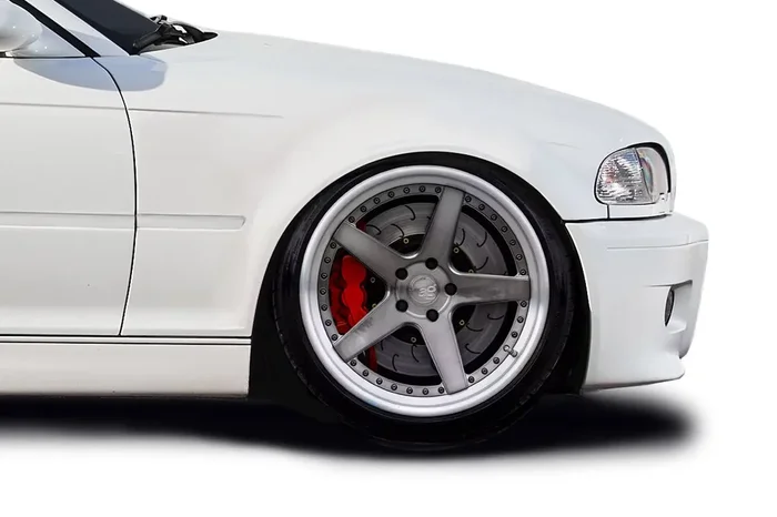 2000-2006 BMW 3 Series E46 2DR Duraflex Maxxen Front Fenders ( +60MM ) – 2 Pieces