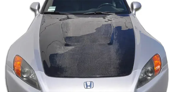 2000-2009 Honda S2000 Carbon Creations A-Sport Hood – 2 Piece