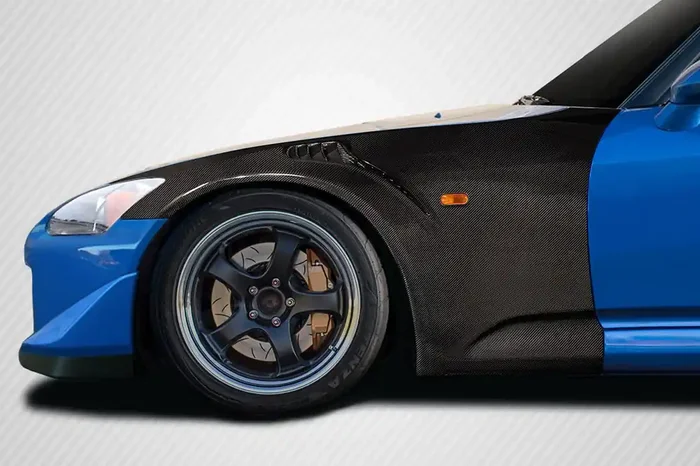 2000-2009 Honda S2000 Carbon Creations GTRS Front Fenders – 2 Piece