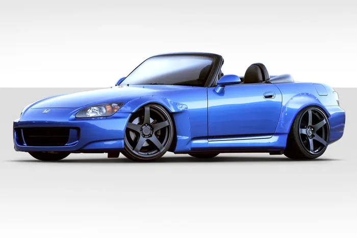 2000-2009 Honda S2000 Duraflex Circuit Fender Flares – 4 Piece