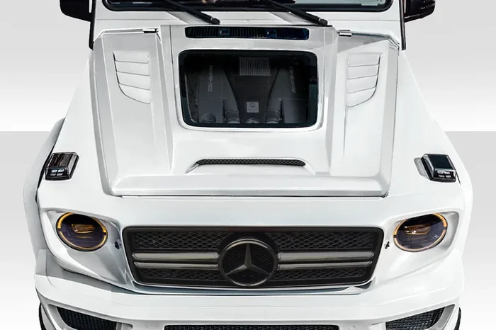 2000-2018 Mercedes G Class W463 Duraflex Window Hood – 1 Piece
