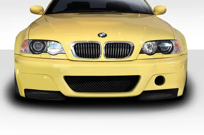 2001-2006 BMW M3 E46 Convertible 2DR Duraflex CSL Look Front Bumper Cover – 1 Piece