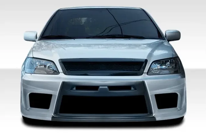 2002-2003 Mitsubishi Lancer Duraflex Evo X Look Front Bumper Cover – 1 Piece