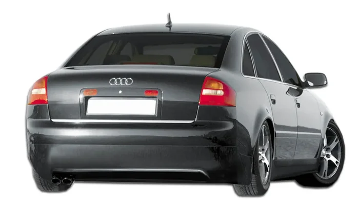 2002-2004 Audi A6 C5 Duraflex Type A Rear Lip Under Spoiler Air Dam – 1 Piece (S)