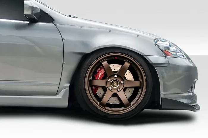 2002-2006 Acura RSX Duraflex A1 Front Fender Flares (+30mm) – 4 Piece