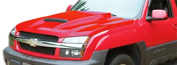 2002-2006 Chevrolet Avalanche (with cladding) Duraflex Ram Air Hood – 1 Piece