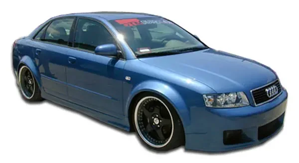2002-2008 Audi A4 B6 B7 S4 4DR Wagon Duraflex R-1 Side Skirts Rocker Panels – 2 Piece