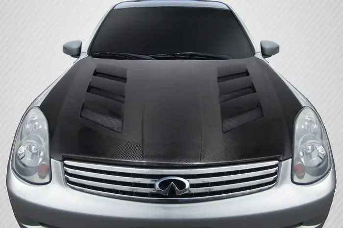 2003-2004 Infiniti G Sedan G35 Carbon Creations DriTech AM-S Hood – 1 Piece