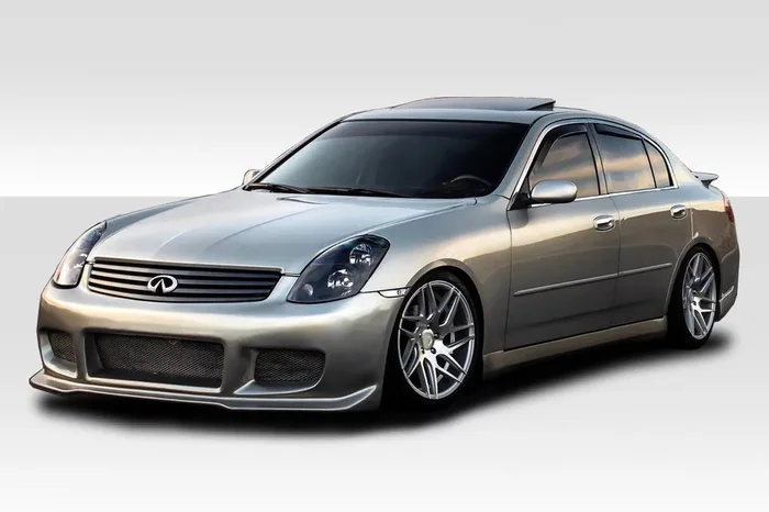 2003-2004 Infiniti G Sedan G35 Duraflex GT Competition Front Bumper Cover – 1 Piece