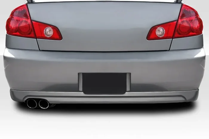 2003-2004 Infiniti G Sedan G35 Duraflex Nismo look Rear Lip Add on Spoiler – 1 Piece