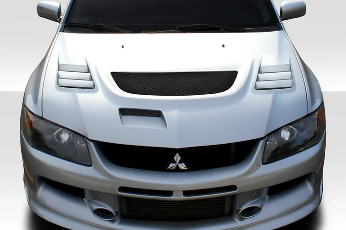 2003-2006 Mitsubishi Lancer Evolution 8 9 Duraflex C-1 Hood – 1 Piece