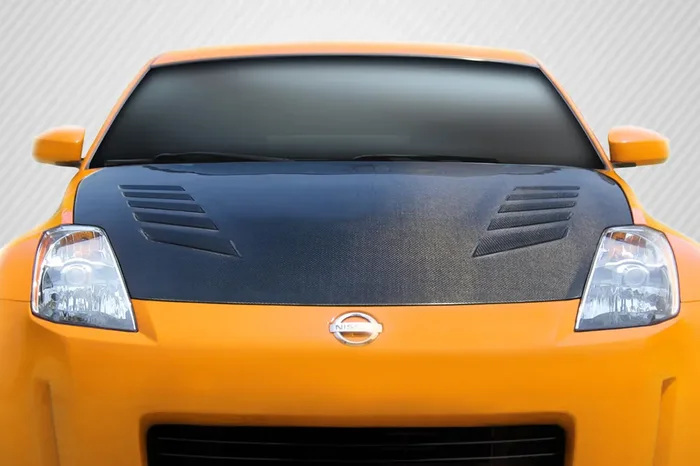 2003-2006 Nissan 350Z Z33 Carbon Creations DriTech TS-2 Hood – 1 Piece