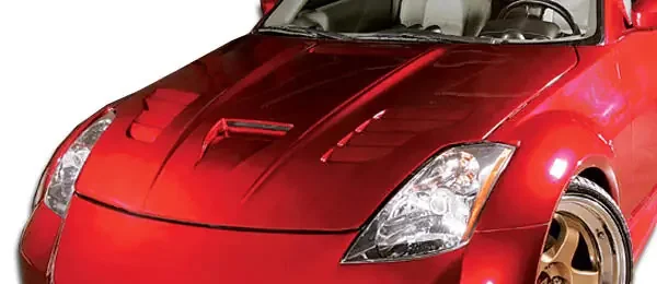 2003-2006 Nissan 350Z Z33 Duraflex Vader Hood – 1 Piece