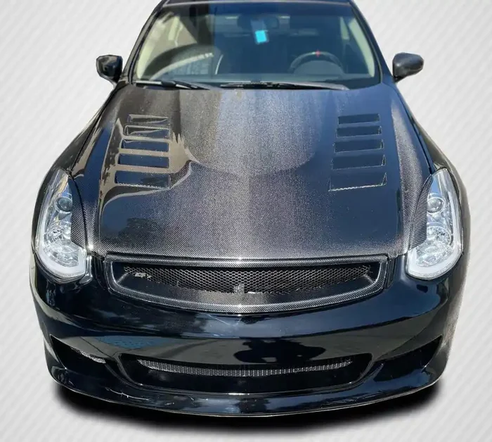 2003-2007 Infiniti G Coupe G35 Carbon Creations DriTech O Design Hood – 1 Piece