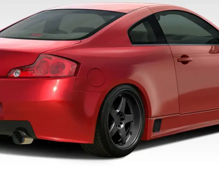 2003-2007 Infiniti G Coupe G35 Duraflex GT500 Wide Body Rear Fenders – 2 Piece
