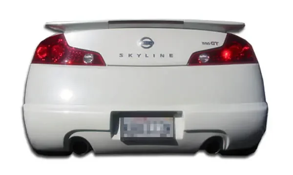 2003-2007 Infiniti G Coupe G35 Duraflex I-Spec Rear Lip Under Spoiler Air Dam – 1 Piece