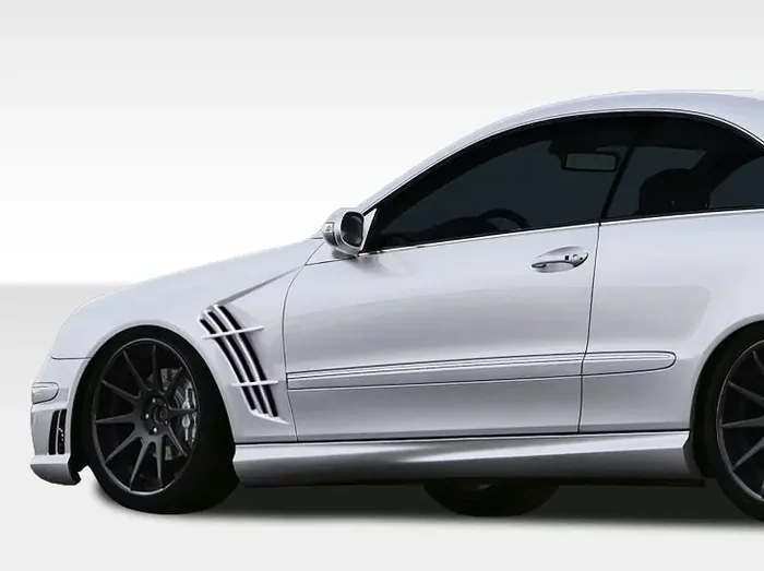 2003-2009 Mercedes CLK W209 Duraflex W-1 Fenders – 2 Piece