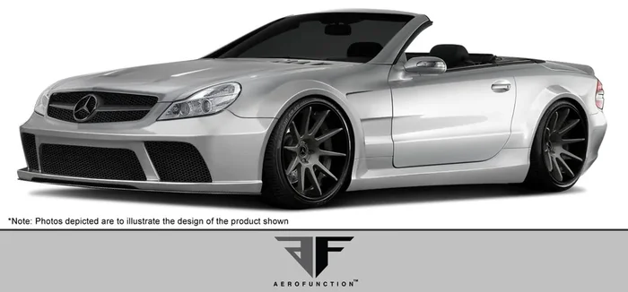 2003-2012 Mercedes SL Class R230 AF Signature Series 2 Wide Body Conversion Kit ( GFK CFP ) – 12 Piece