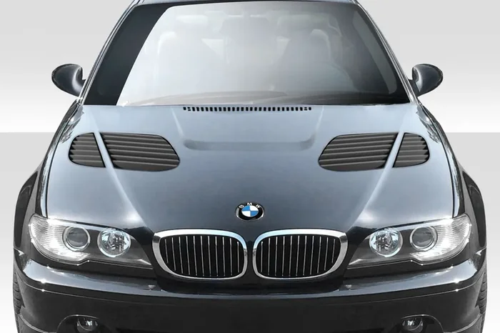 2004-2006 BMW 3 Series E46 2DR Duraflex GTR Hood – 1 Piece