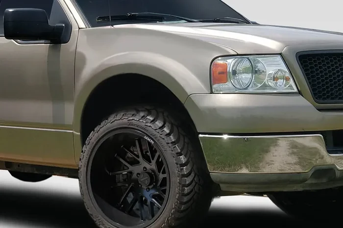 2004-2008 Ford F-150 Duraflex 4.5″ Off Road Bulge Front Fenders – 2 Piece