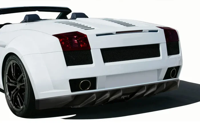2004-2008 Lamborghini Gallardo AF-1 Wide Body Rear Bumper Cover ( GFK ) – 1 Piece