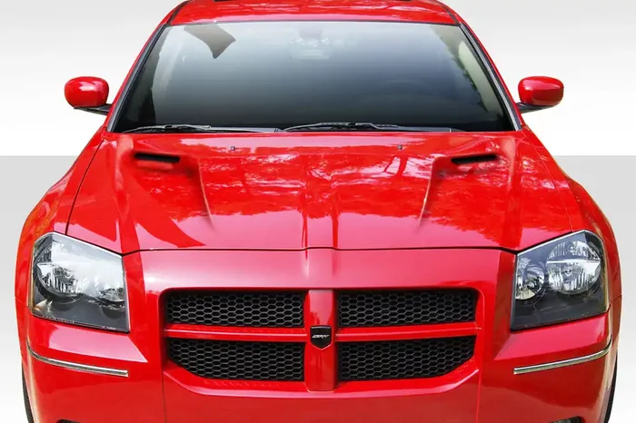 2005-2007 Dodge Magnum Duraflex Challenger Look Hood – 1 Piece