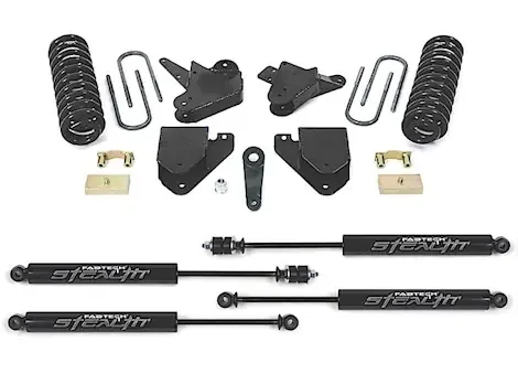 2005-2007 Ford F-250/F-350 Fabtech 2WD 6″ Suspension Basic Lift Kit FTS22056BK