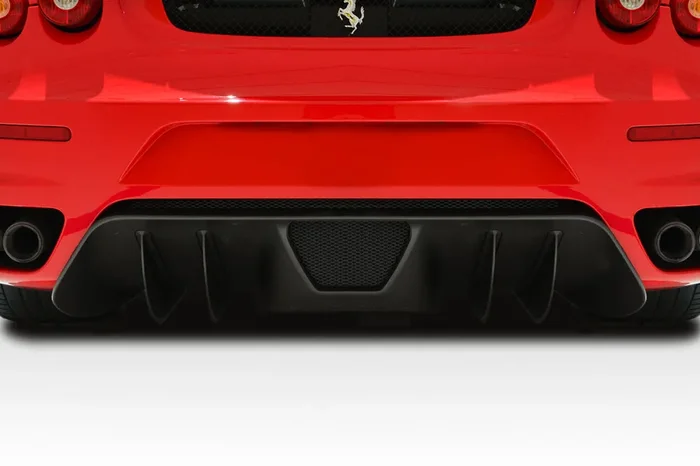 2005-2009 Ferrari F430 AF-1 Rear Diffuser Fins (GFK) – 4 Piece