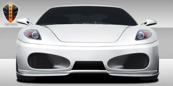 2005-2009 Ferrari F430 Eros Version 1 Front Lip Under Spoiler Air Dam – 1 Piece