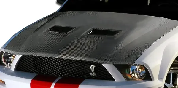 2005-2009 Ford Mustang Cobra Carbon Creations OEM Look Hood – 1 Piece