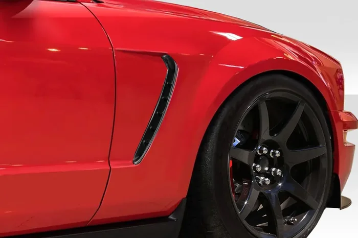 2005-2009 Ford Mustang Duraflex GT350 V1 Look Front Fenders – 2 Piece
