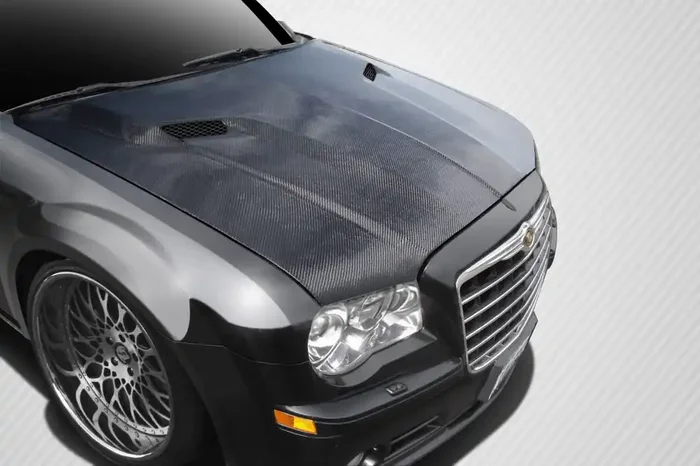 2005-2010 Chrysler 300 300C Carbon Creations Challenger Hood – 1 Piece