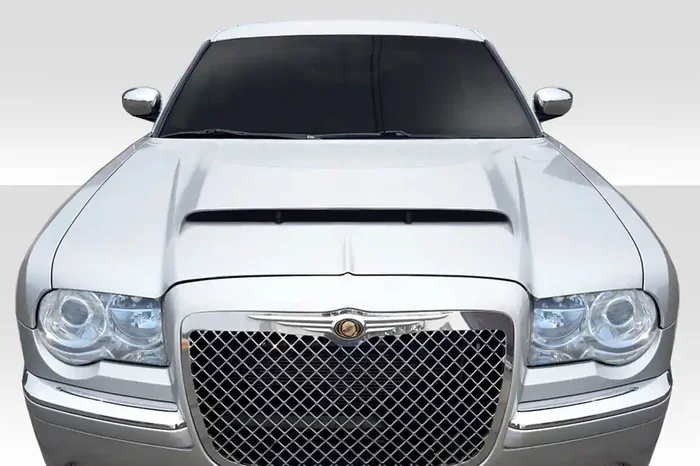 2005-2010 Chrysler 300 300C Duraflex Demon Look Hood – 1 Piece