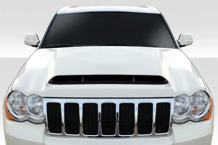 2005-2010 Jeep Grand Cherokee Duraflex Demon Look Hood – 1 Piece