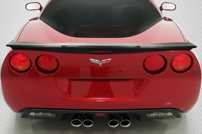 2005-2013 Chevrolet Corvette C6 Carbon Creations Flow Wave Rear Wing Spoiler – 1 Piece