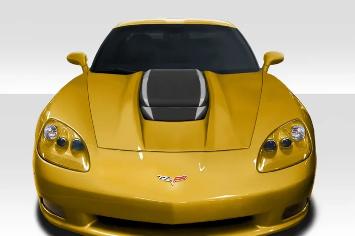 2005-2013 Chevrolet Corvette C6 Duraflex ZR1 V2 Hood – 1 Piece