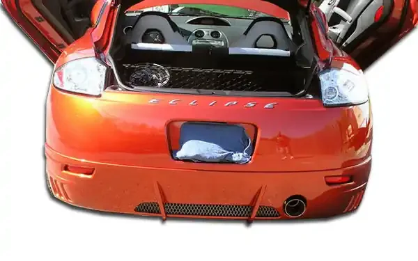 2006-2008 Mitsubishi Eclipse Duraflex Racer Rear Lip Under Spoiler Air Dam – 1 Piece