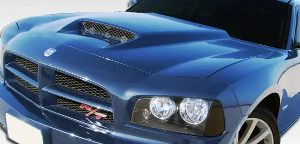 2006-2010 Dodge Charger Duraflex Ram Air Hood – 1 Piece