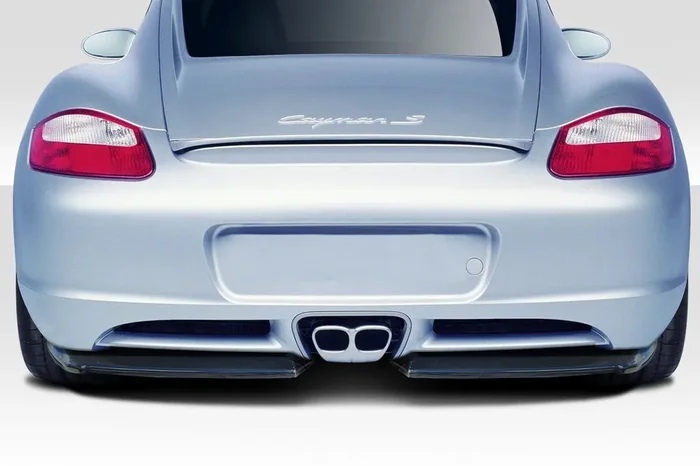 2006-2010 Porsche Cayman Duraflex Motox Rear Lip Under Spoiler – 2 Piece