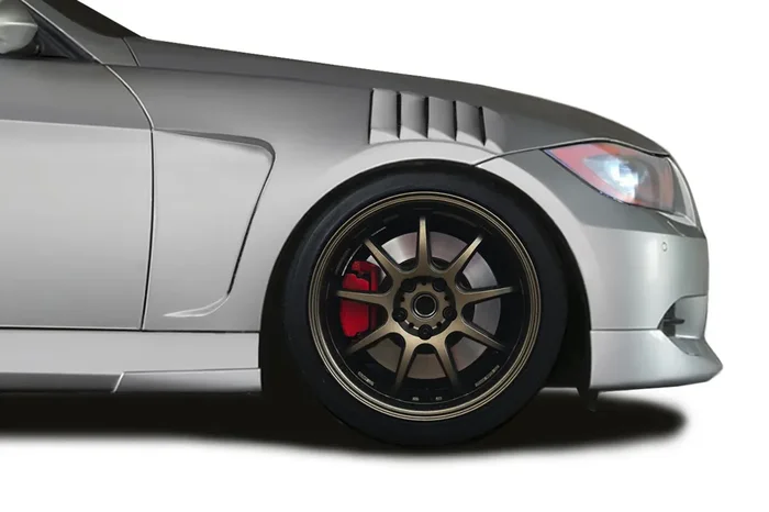 2006-2011 BMW 3 Series E90 Duraflex Endurance Front Fenders – 2 Pieces